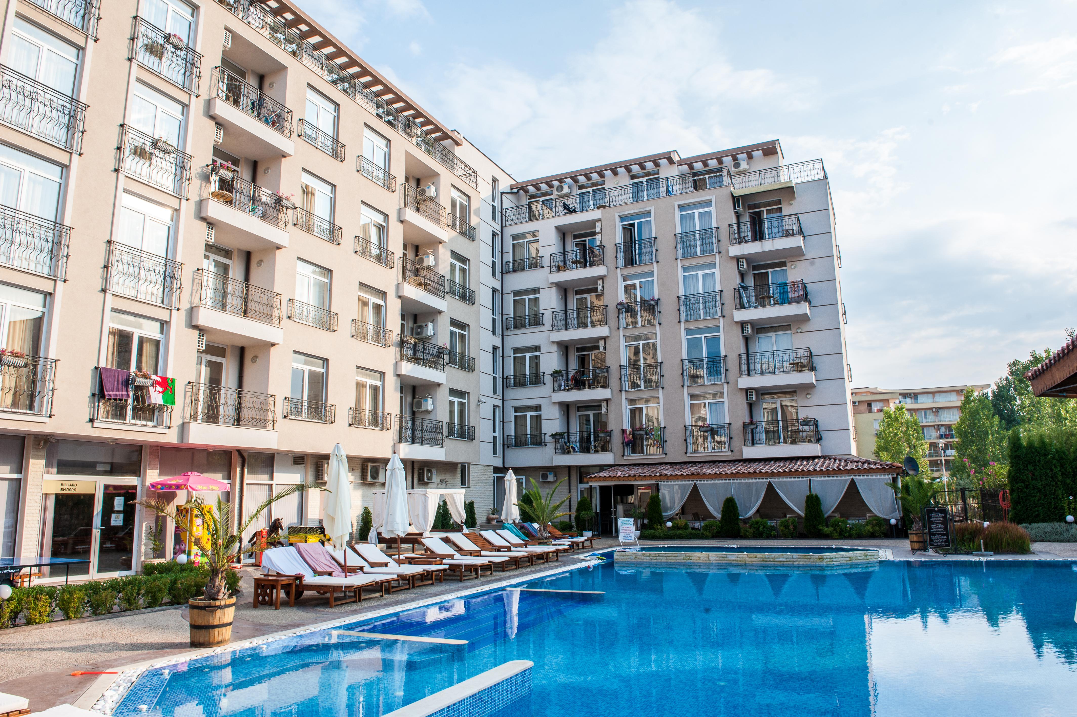 Aparthotel Dawn Park Complex Słoneczny Brzeg Zewnętrze zdjęcie
