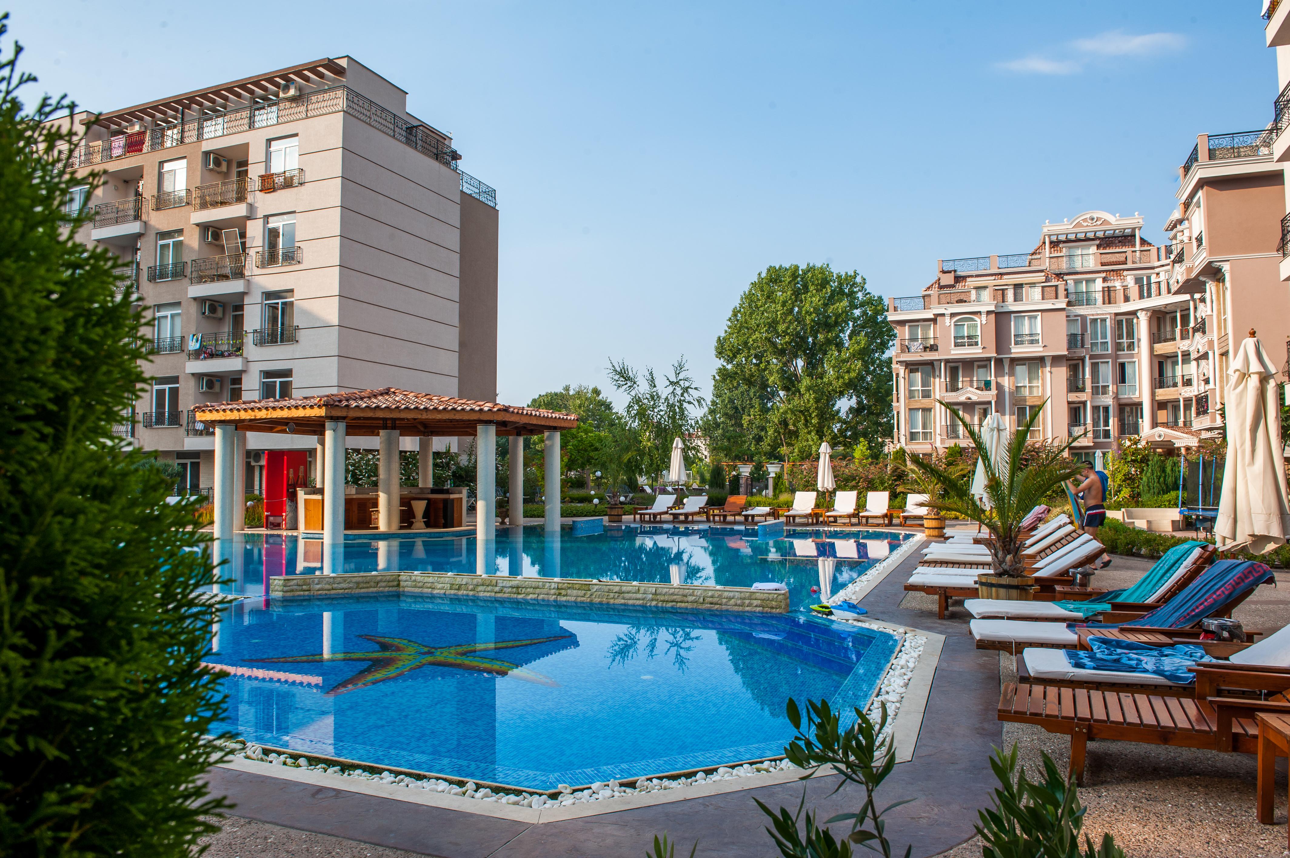 Aparthotel Dawn Park Complex Słoneczny Brzeg Zewnętrze zdjęcie