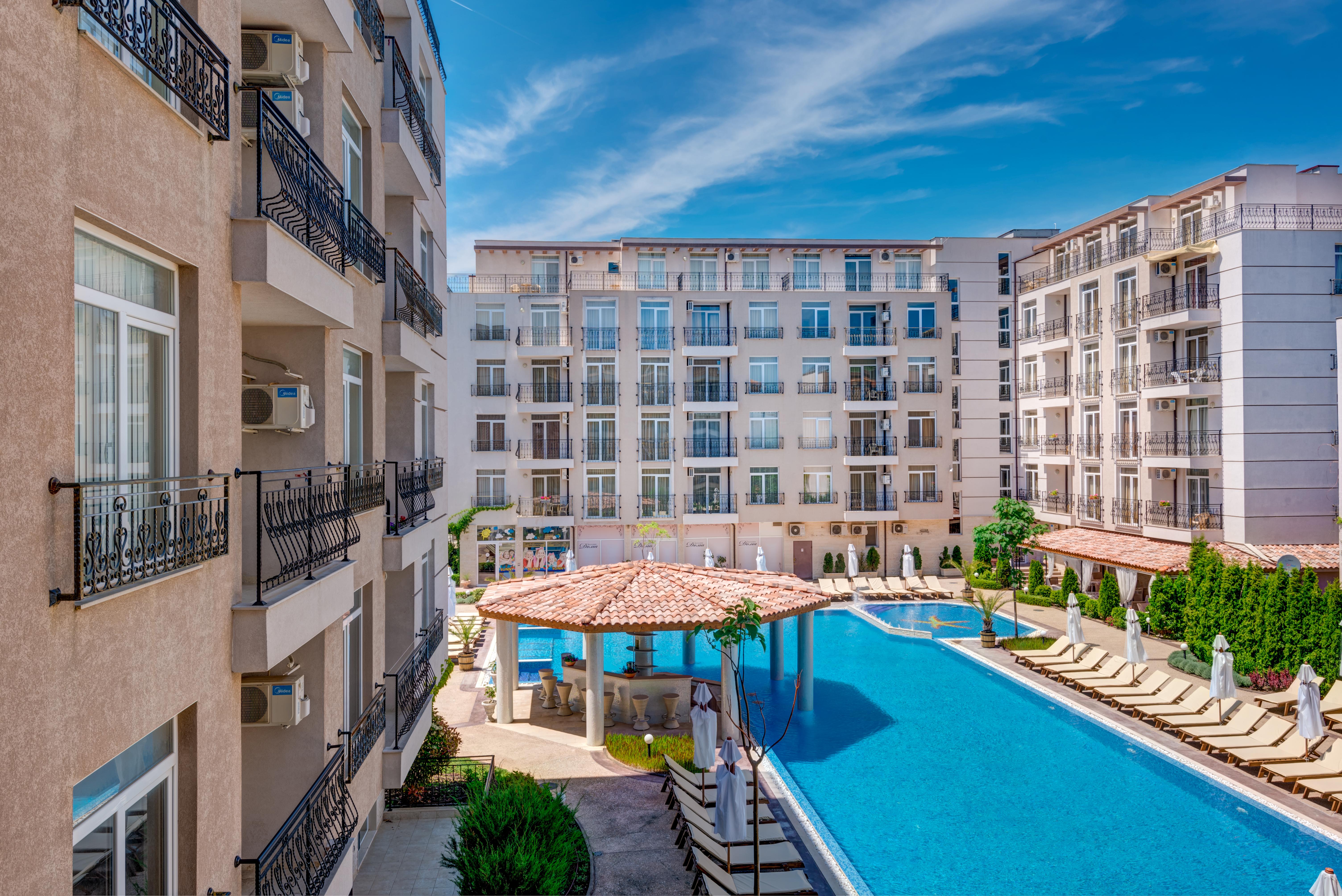 Aparthotel Dawn Park Complex Słoneczny Brzeg Zewnętrze zdjęcie